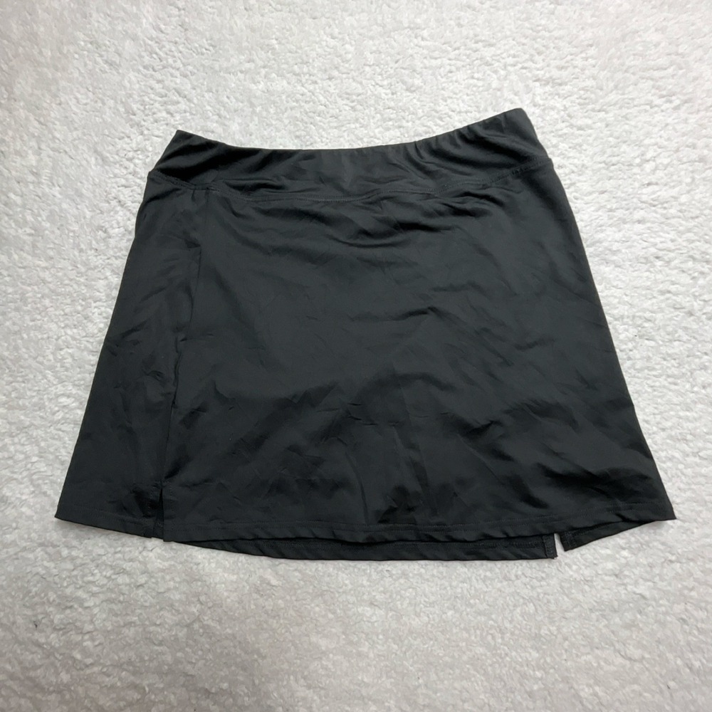 EKOUAER Black Athletic Skort Women's‎ Size L Regular Fit Stretch Pull On